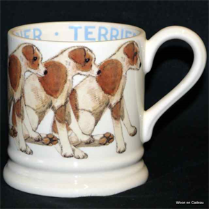 emma bridgewater sale. ½ pint mug terrier