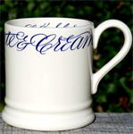 Emma Bridgewater Copperplate ½ pint mug 
