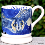 Emma Bridgewater Winter Owl ½ pint mug 
