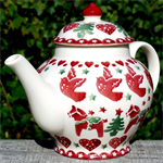 emma bridgewater. 2 mug teapot Christmas Joy