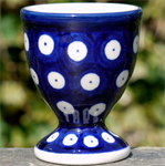 Bunzlau Castle egg cup Blue Eyes 1106-71