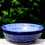 Bunzlau Castle Yogurt / cereal bowl Blue Diamond 1626-2184