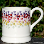 Emma Bridgewater Raindrops ½ pint mug 