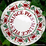 Emma Bridgewater, 8½ plate Christmas Joy Mince Pies