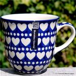 Bunzlau Castle mug for espresso Blue Valentine 1377-0375E
