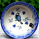 Bunzlau Castle Ramekin bowl Blue Bird 1409-2681