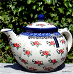 Bunzlau Castle Teapot Tearose 1,3 liter 1060-1525