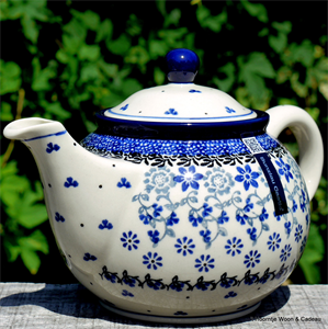 Bunzlau Castle Teapot Belle Fleur 1,3 liter 1060-1829