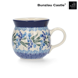 Bunzlau Castle farmer mug Irises 1005-2937