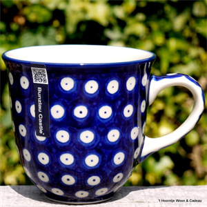 Bunzlau Castle mug for espresso Blue Eyes 1377-0071