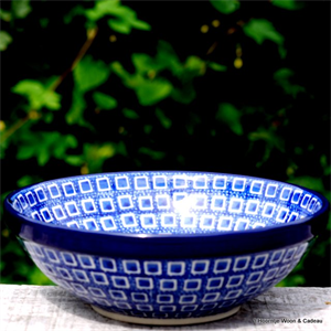Bunzlau Castle Yoghurt, Cereal bowl large Blue Coral 2331-2187